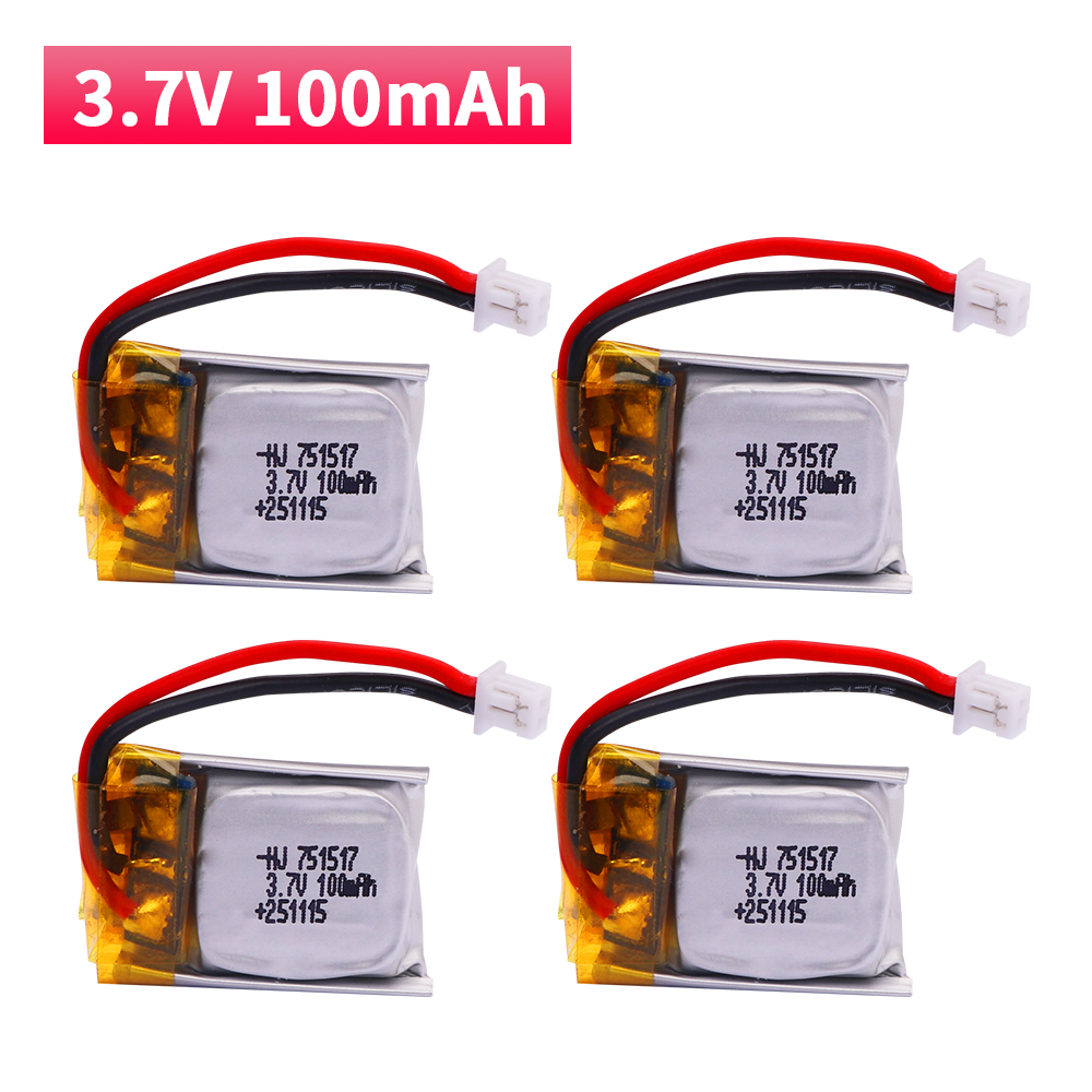 Drone Fq777 Rc Quadcopter - 100 mah 3.7 V Lipo Pil