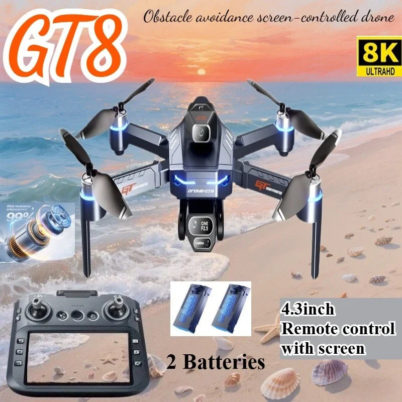 Drone E88Pro Rc 4K - Drone 4K HD GT8 Kamera Engellerden