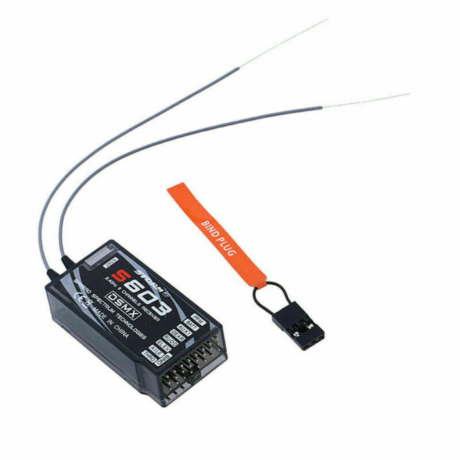 Rc Transmitter Drone - 6CH 2.4GHz PPM S603 Alıcı, 3dbi