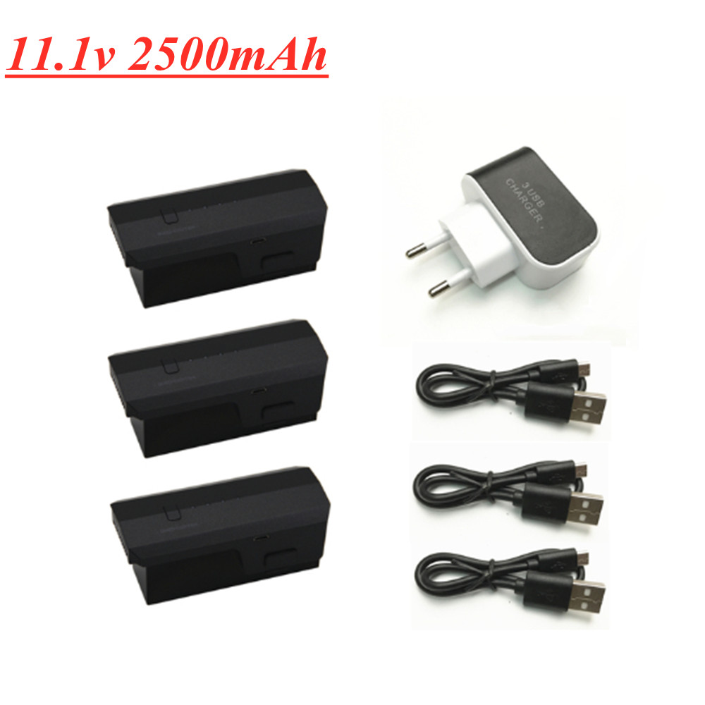 Drone Sjrc - 11.1 v 2500 mah Lipo Pil