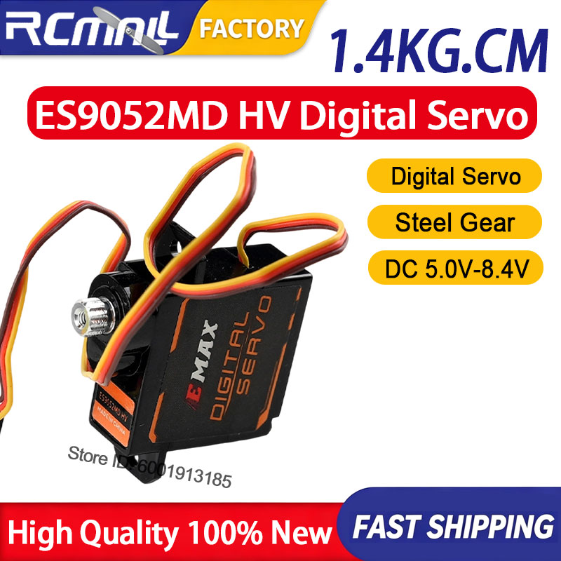 Drone Rc Setup - HV Dijital Servo 5.8g Metal Dişli