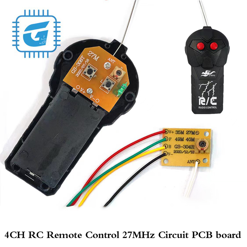 Joystick Rc Drone - Yeni 27MHz devre 2CH RC uzaktan