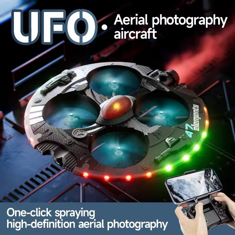 Drone Rc Fpv Manual - 8K WIFI FPV Drone, Işıklandırmalı Sprey,