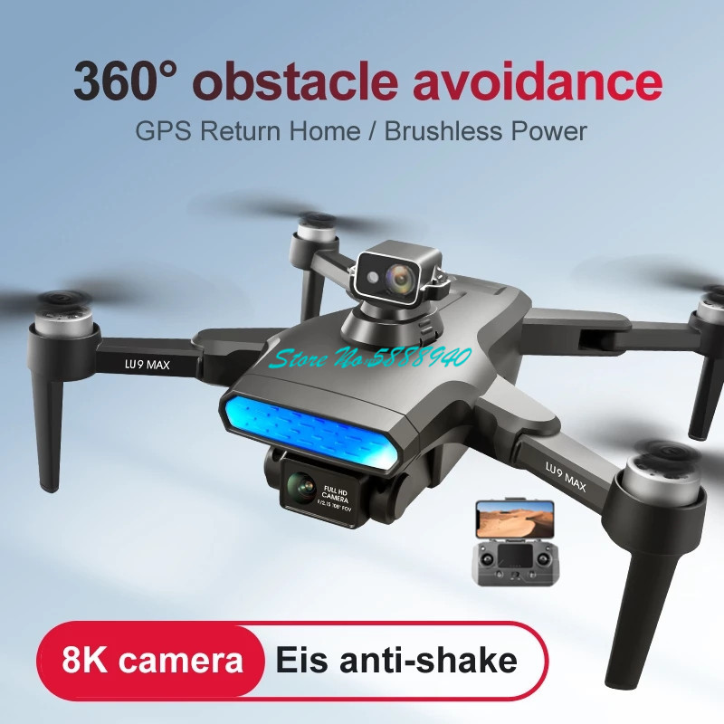 Drone Rc Fpv Manual - GPS Tüylü Fırçasız 360° ° Smarts
