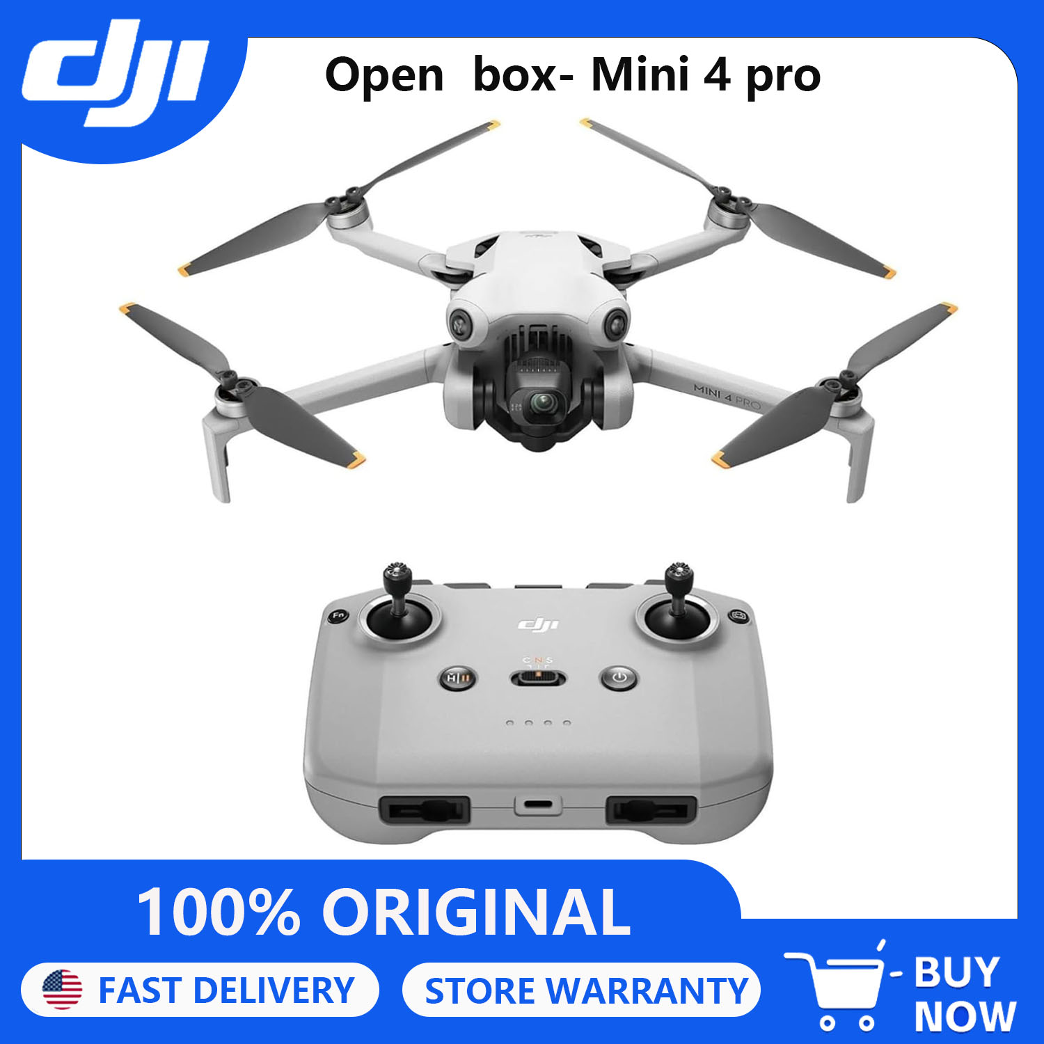 Drone Dji Rc Mini 3 - Açılmış Kutu-DJI Drone'lar Mini 4 Pro
