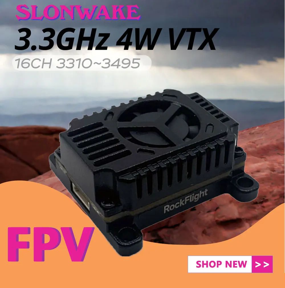 SLONWAKE FPV 3.3G 16CH 4000mW  - Drone Rc Remote incelemesi ve fiyatı