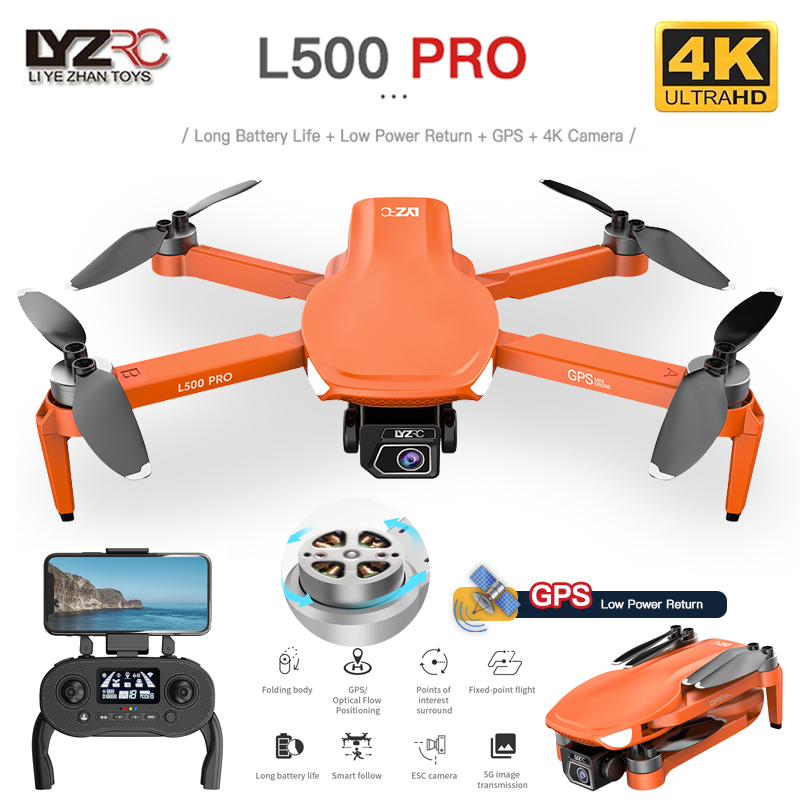 L500 PRO GPS Drone 4K Profesio - Drone Rc Fpv Manual incelemesi ve fiyatı