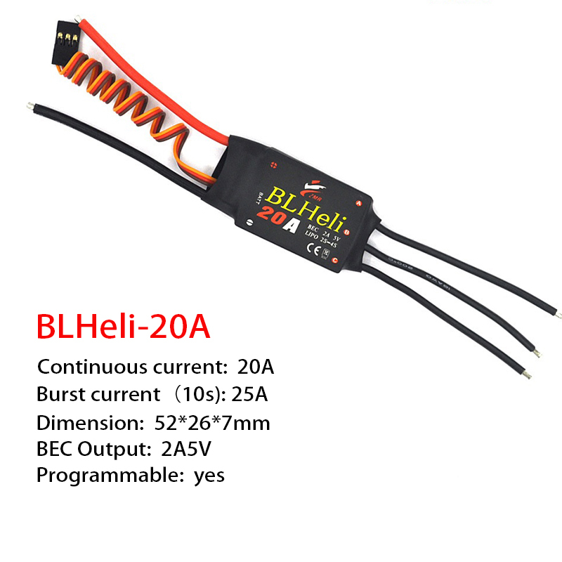 1-3 adet fırçasız ESC BLHeli 2 - Drone Rc2 incelemesi ve fiyatı
