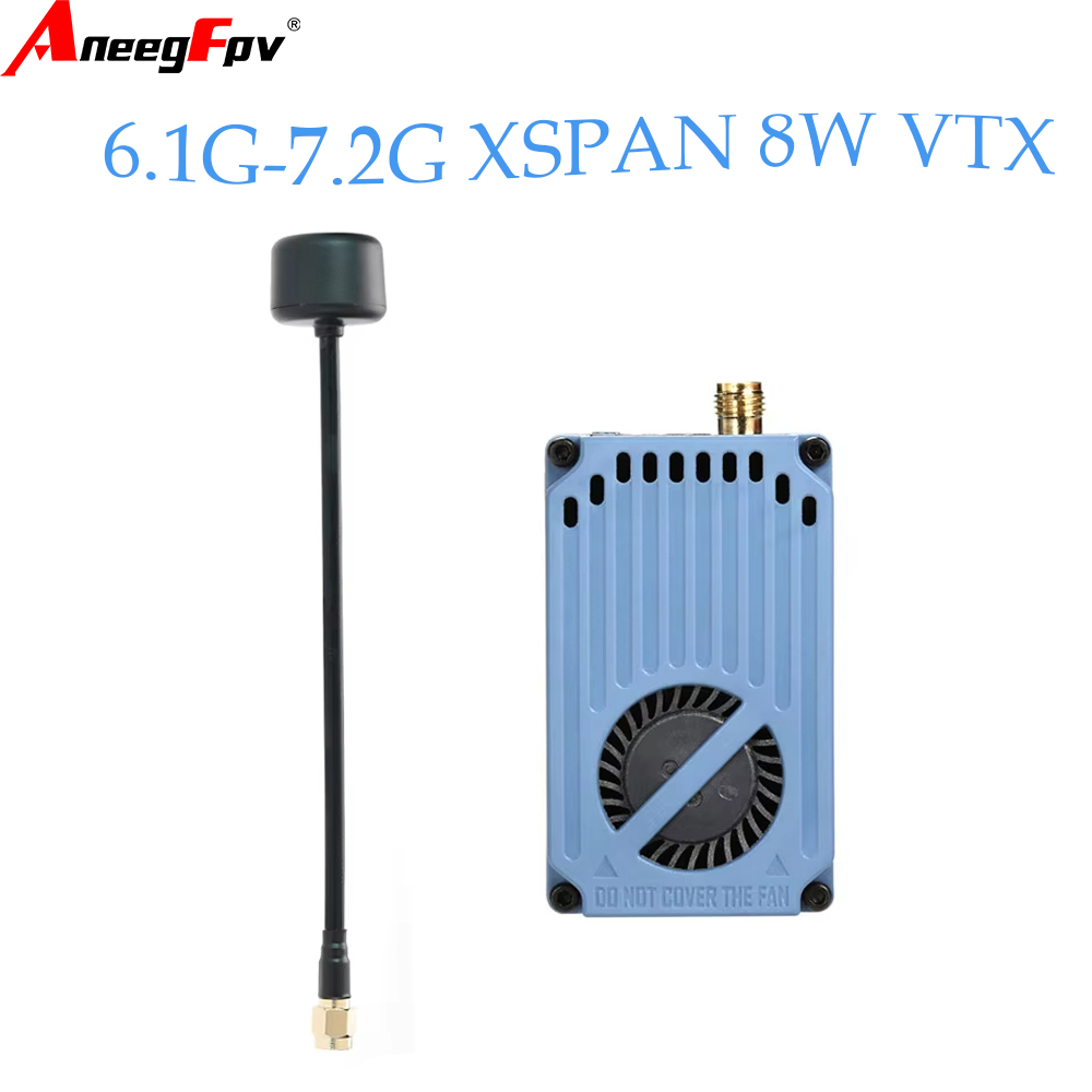 RUSHFPV 6.1‑7.2G 8W X61728 VTX - Rc Transmitter Drone incelemesi ve fiyatı