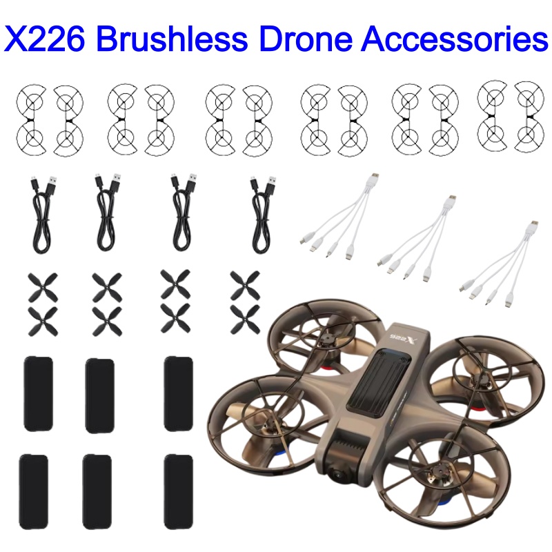 X226 Drone Aksesuarları Pil 3. - Drone Rc X226 incelemesi ve fiyatı