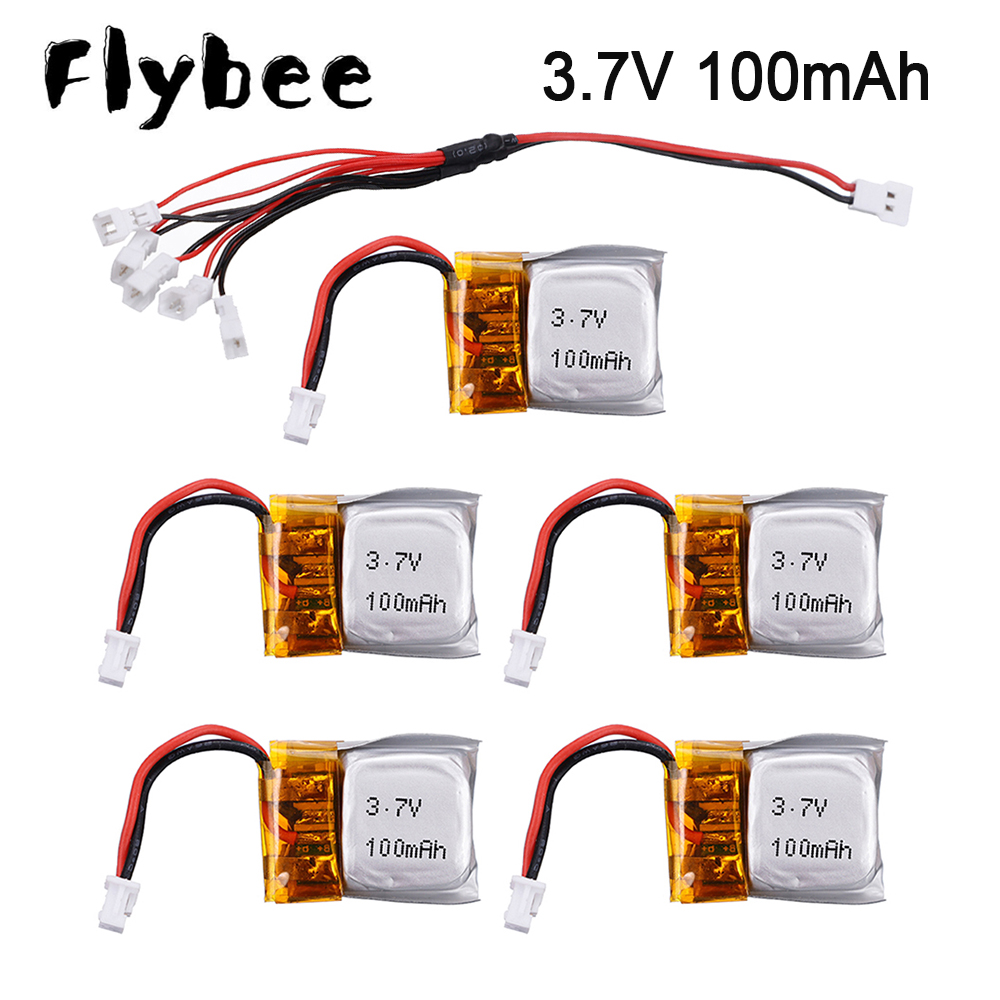3.7V 100mAh po pil 1.25mm fiş  - Drone Keh Rc K11 Turbo incelemesi ve fiyatı
