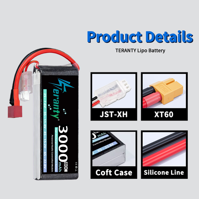 TERANTY 2S 3000mAh Lipo Pil 7. - Drone Lipo Battery incelemesi ve fiyatı