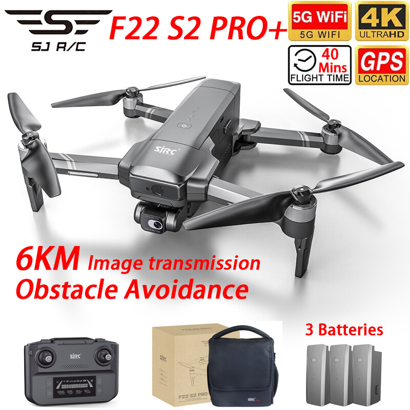SJRC F22 S2 PRO+ Drone GPS 6KM - Drone Sjrc incelemesi ve fiyatı