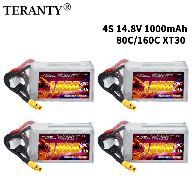 TERANTY 4S 1000mAh 14.8V 80C/1 - Drone Lipo Battery incelemesi ve fiyatı
