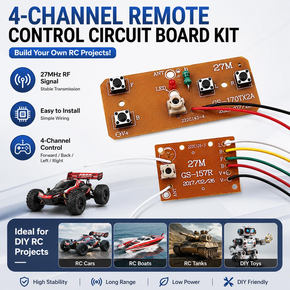27MHz Uzaktan Kumanda Kiti 4CH - Joystick Rc Drone incelemesi ve fiyatı