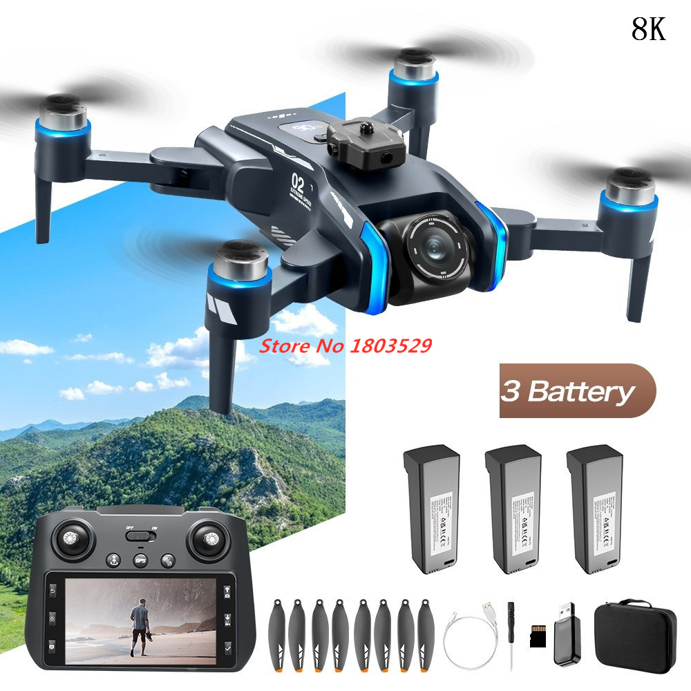 8K Fırçasız Motorlu, Engelden  - Drone Rc Fpv Manual incelemesi ve fiyatı