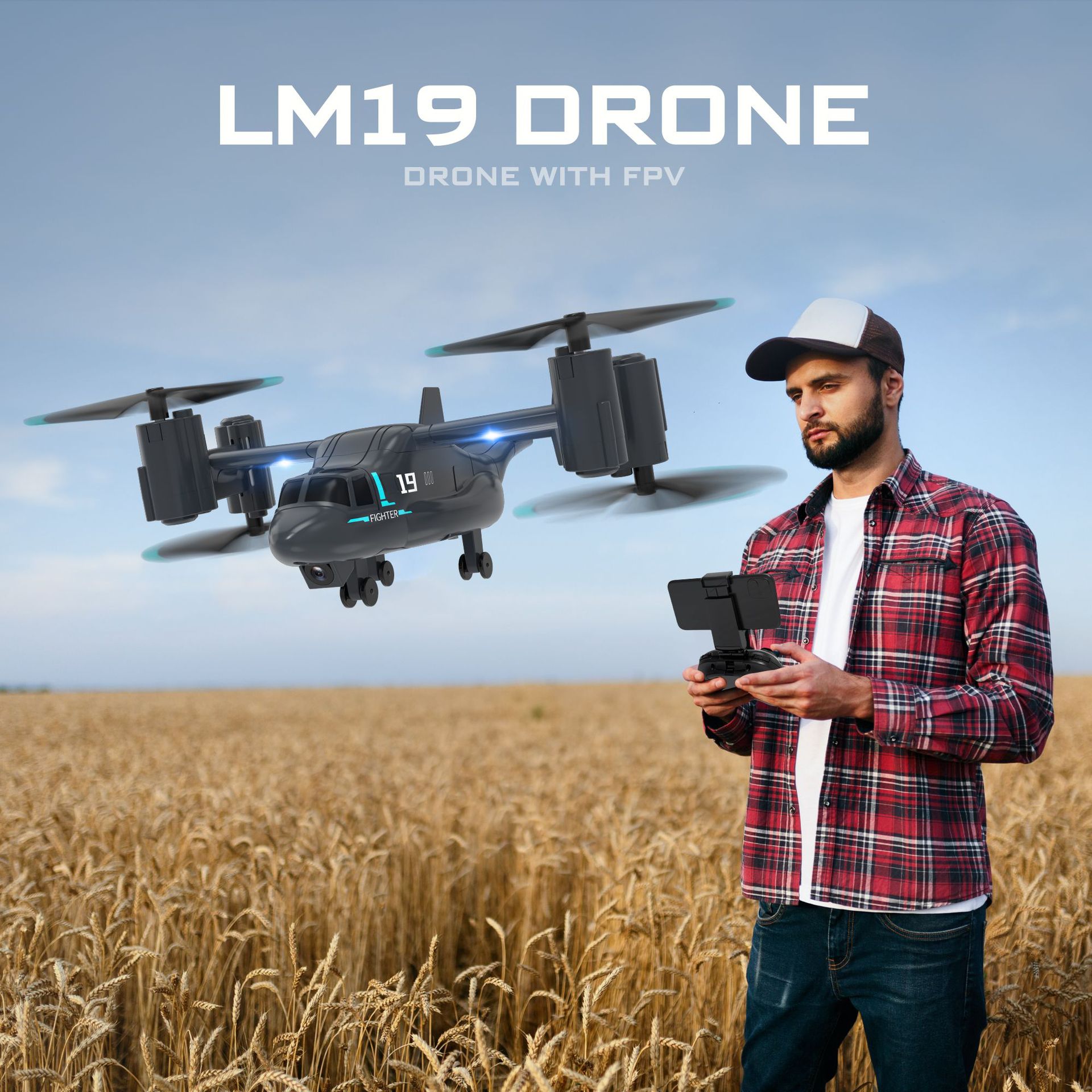 JJRC LM19 Rc Helikopter Drone, - Drone Rc Fpv Manual incelemesi ve fiyatı