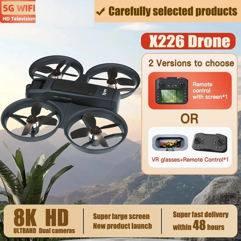 Orijinal X226/VR RC Drone 8K P - Drone Rc X226 incelemesi ve fiyatı