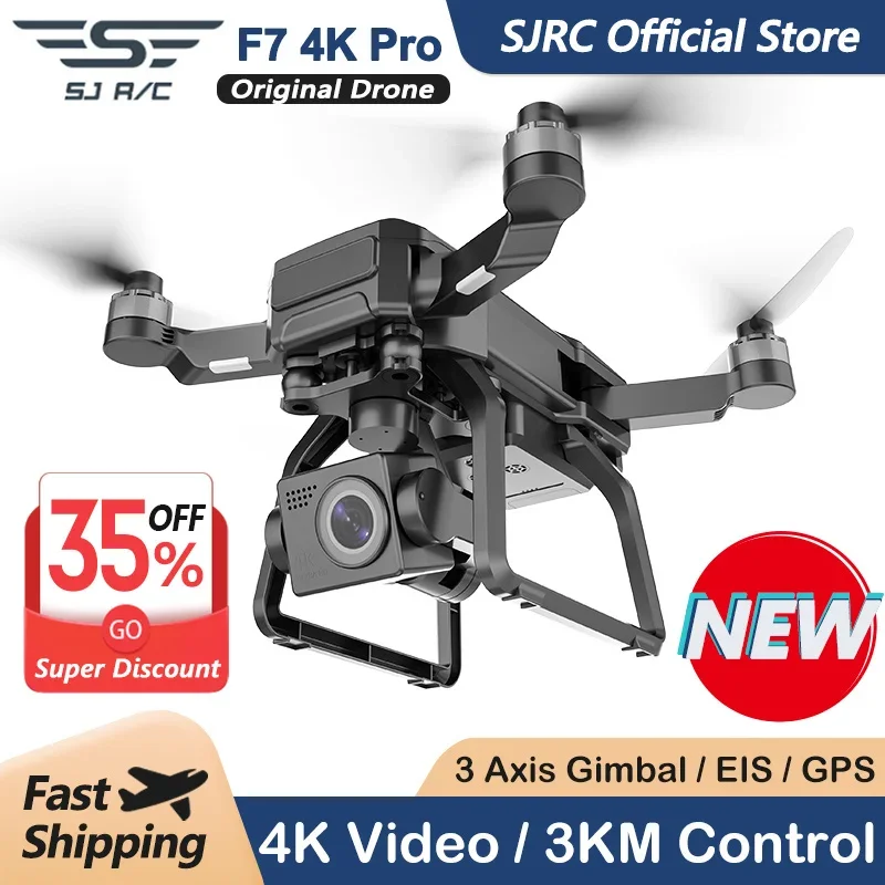 SJRC F7 4K PRO Kamera Drone GP - Drone Sjrc incelemesi ve fiyatı