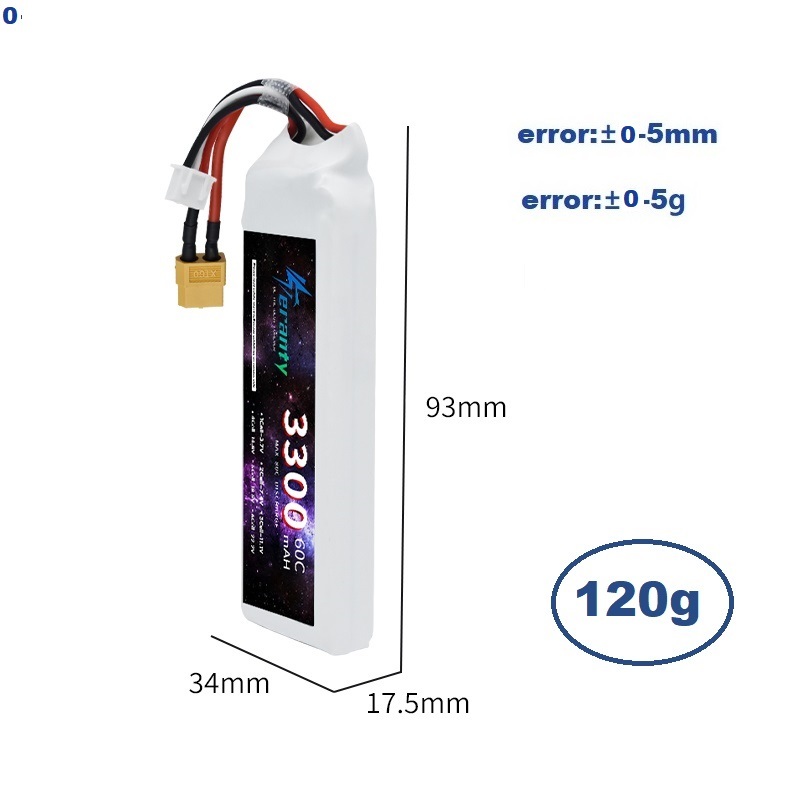 2S 7.4V LiPo Pil 3300mAh 60C A - Drone Lipo Battery incelemesi ve fiyatı