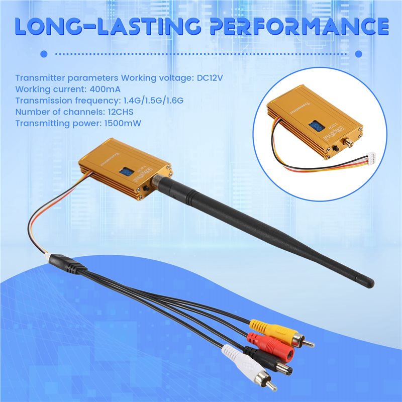 A48U 1.5G 1.5W FPV VTX 12 Kana - Rc Transmitter Drone incelemesi ve fiyatı