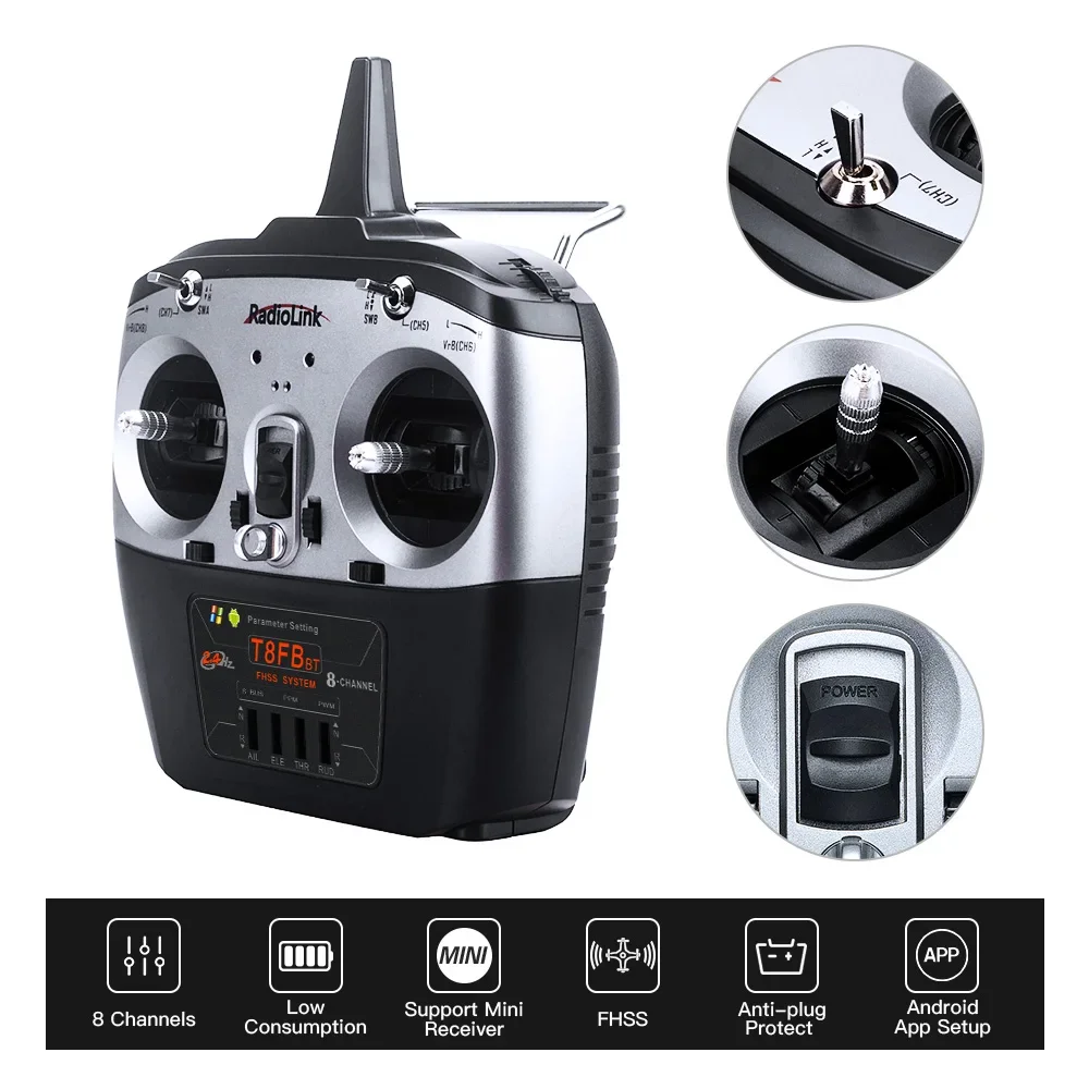Radiolink T8FB RC Kontrol Ciha - Drone Rc Setup incelemesi ve fiyatı