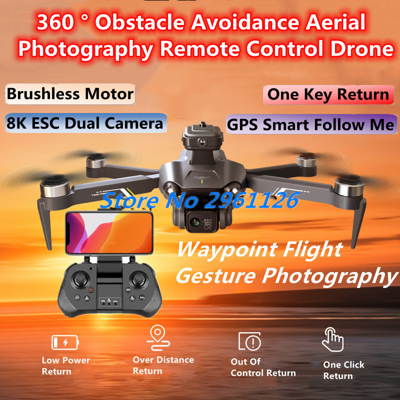 360 °   Engellerden Kaçınma Ha - Drone Rc Fpv Manual incelemesi ve fiyatı