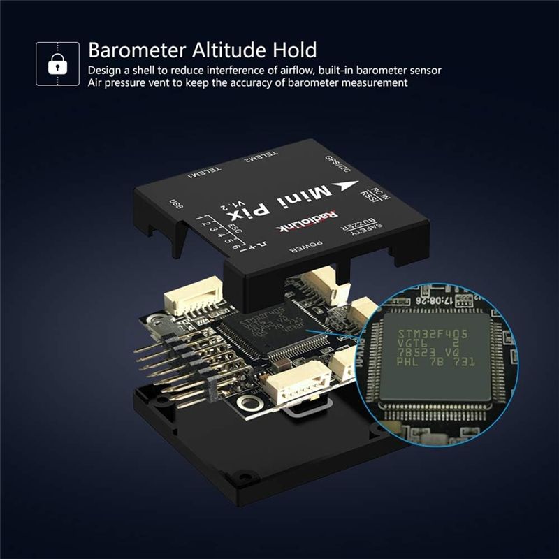 A49K-Radiolink Mini PIX Uçuş K - Drone Rc Quadcopter Controller incelemesi ve fiyatı