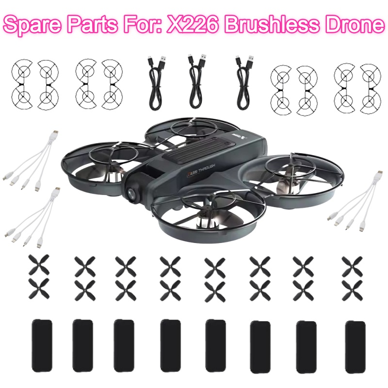 X226 Fırçasız RC Drone Uzaktan - Drone Rc X226 incelemesi ve fiyatı