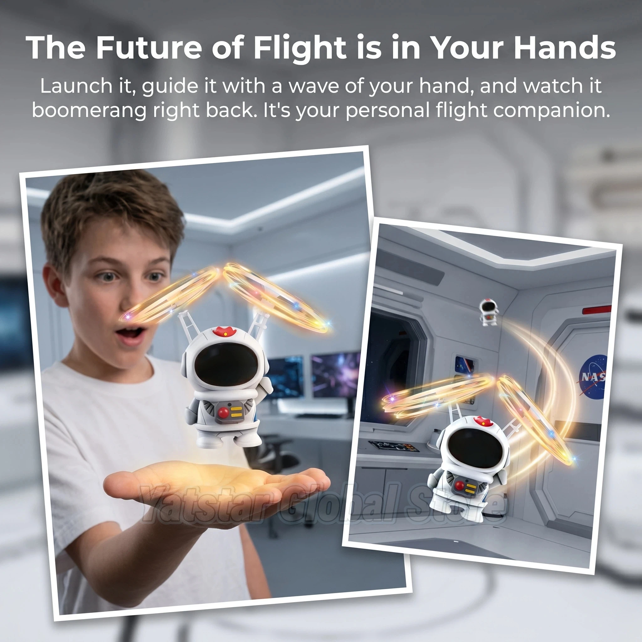 Yaratıcı Mini Astronot Drone U - Drone Pro Rc Ufo incelemesi ve fiyatı