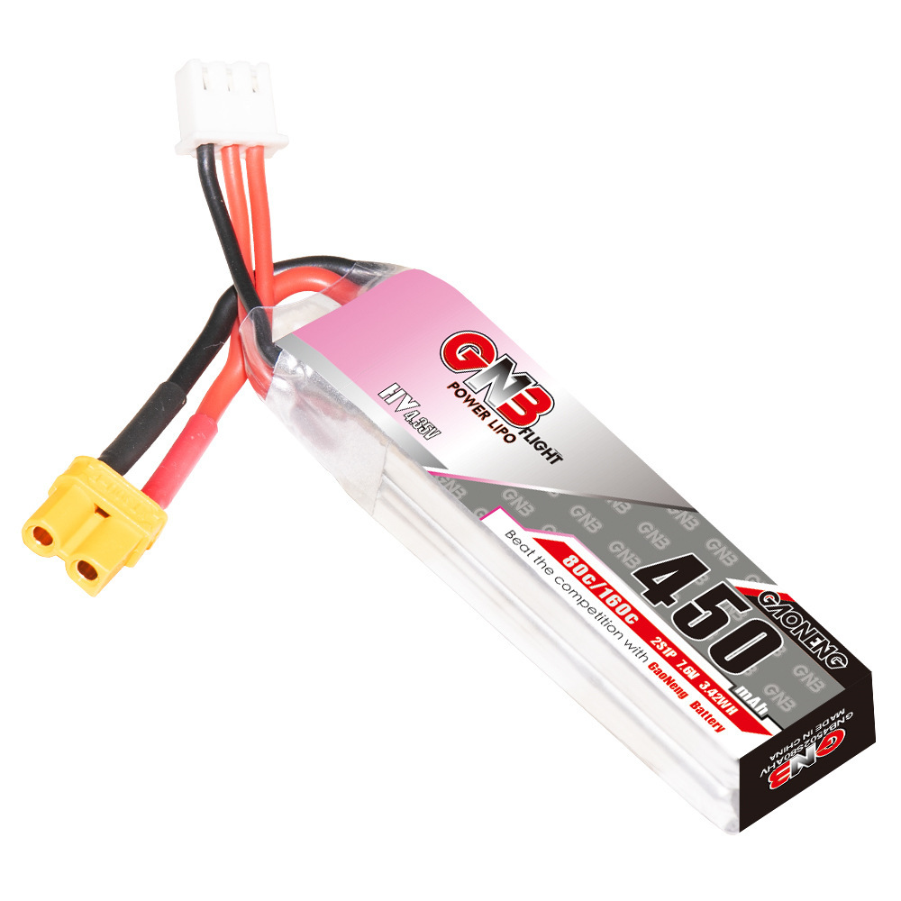 GNB LiPo Pil HV 2S 7.6V 450mAh - Drone Lipo Battery incelemesi ve fiyatı
