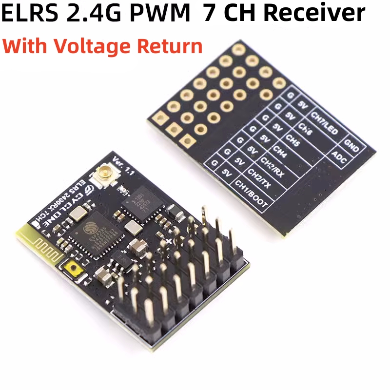 ELRS 2.4G PWM 7CH 6CH CRSF alı - Drone Rc Quadcopter Controller incelemesi ve fiyatı