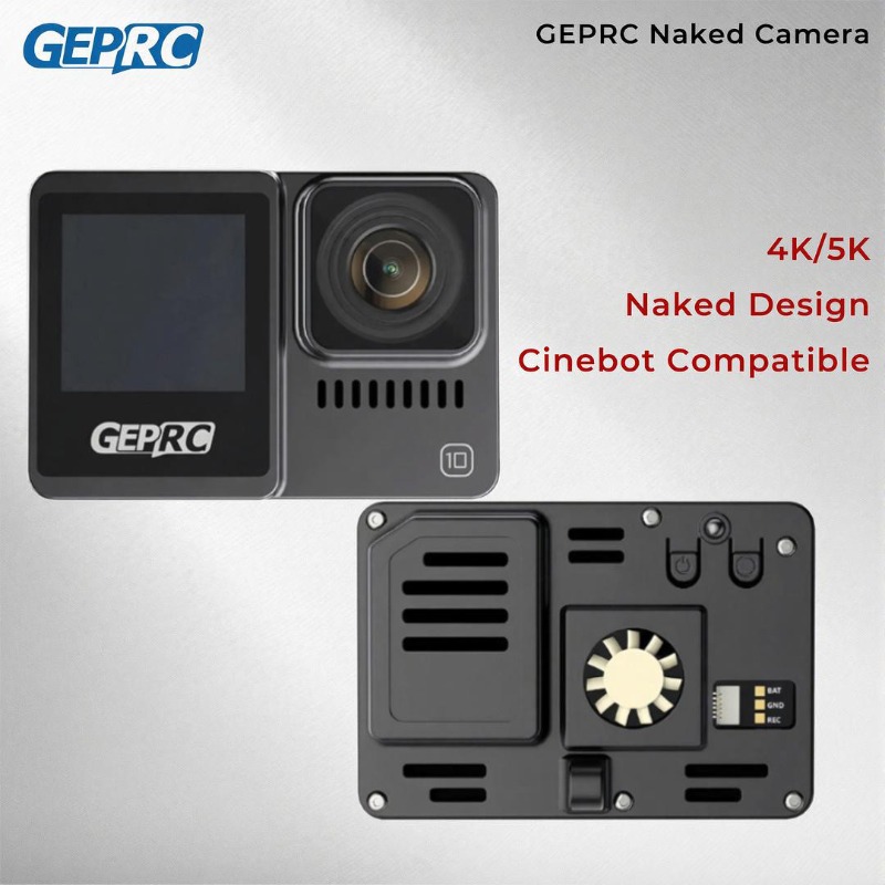 GEPRC Naked Kamera GP11/GP12 T - Drone Rc Action incelemesi ve fiyatı