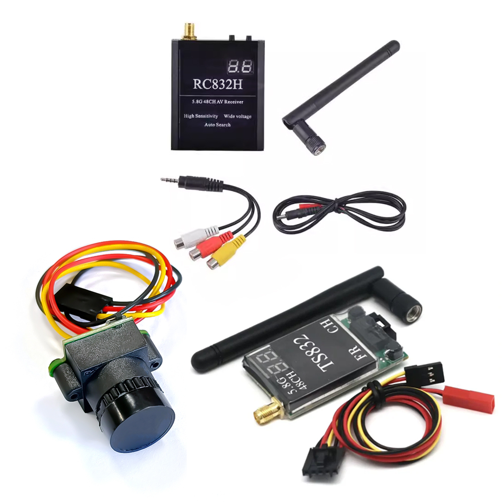 TS832 Alıcı +RC832 +1000TVL ka - Joystick Rc Drone incelemesi ve fiyatı