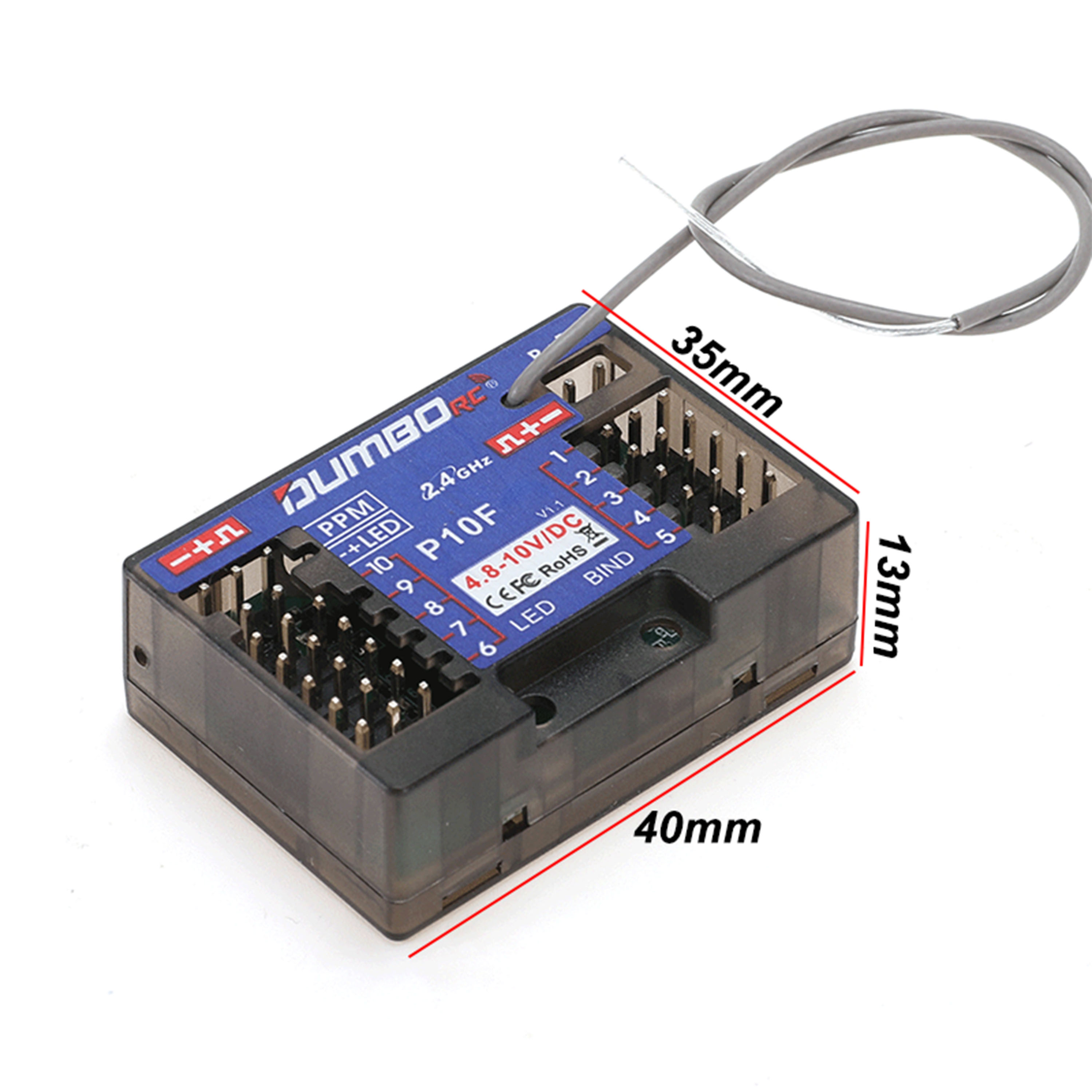 DUMBORC P10F P10FG 10CH 2.4 GH - Joystick Rc Drone incelemesi ve fiyatı