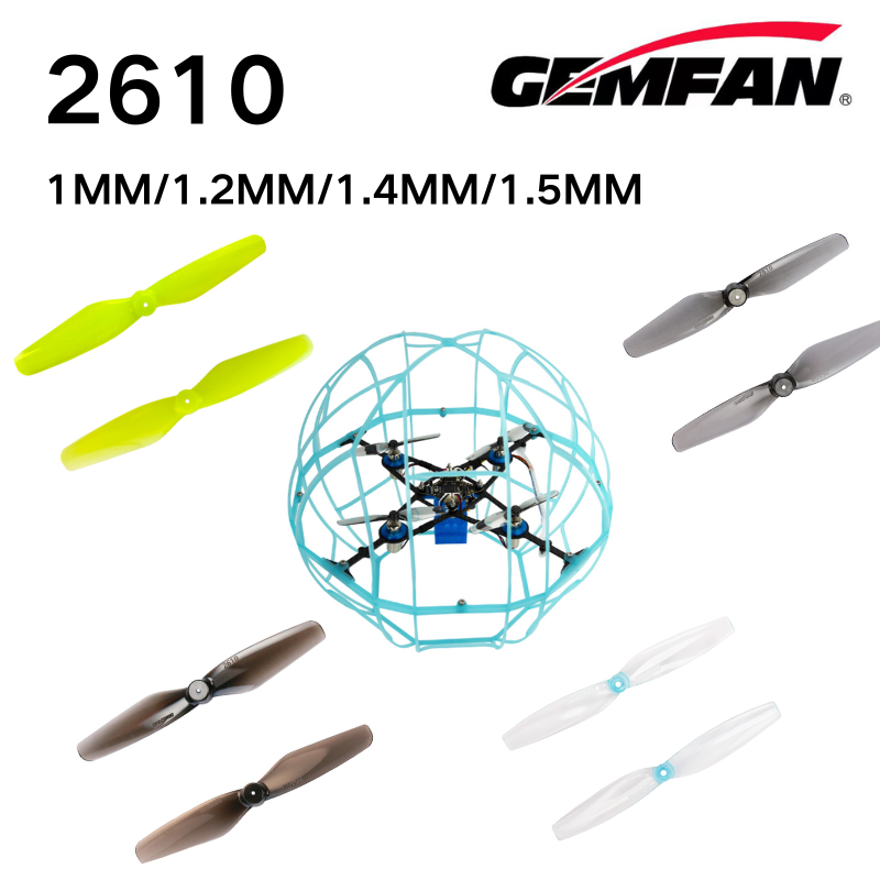2610 Props Gemfan 2.6 inç 2 Ka - Drone Rc2 incelemesi ve fiyatı