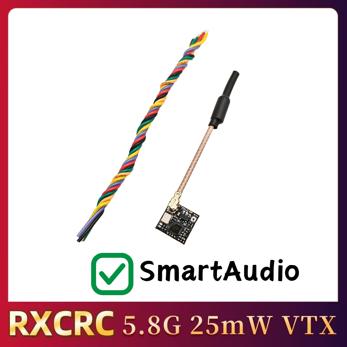 RXCRC 5.8GHz 48CH FPV 25mW Ana - Drone Rc Remote incelemesi ve fiyatı